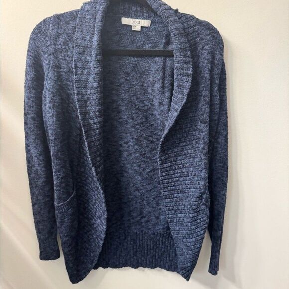 Forever 21 Blue Knit Cardigan Sweater - Picture 1 of 5